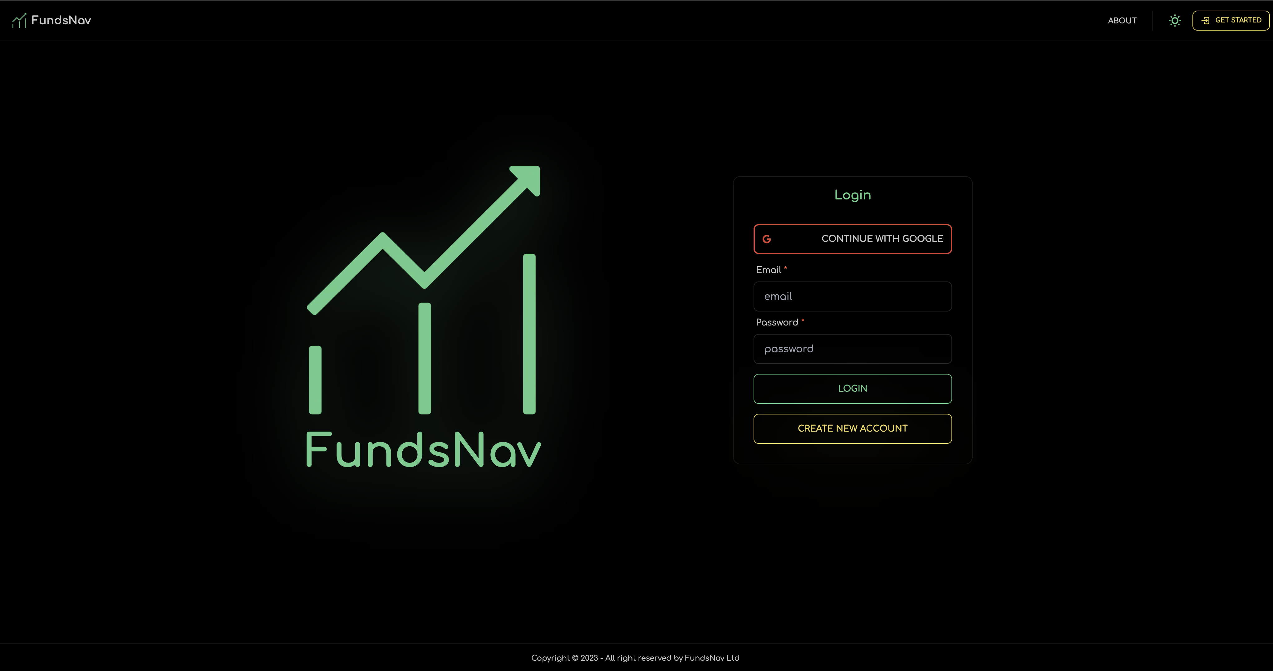 FundsNav Login